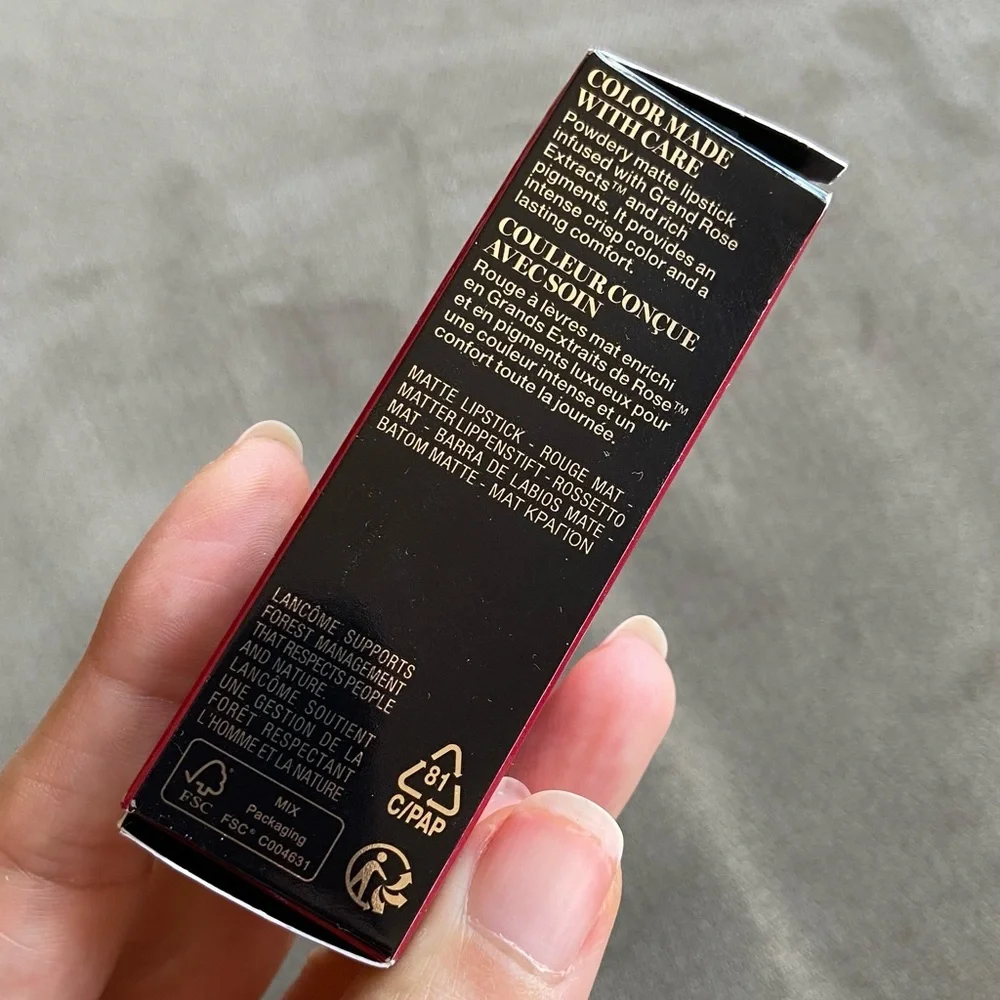 Lancome L'Absolu Rouge Lipstick - 196 French Touch Drama Matte Limited Edition